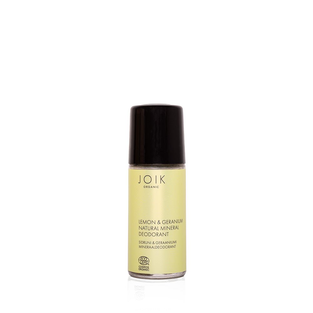 Natural Mineral Deodorant | Lemon & Geranium - Joik USA