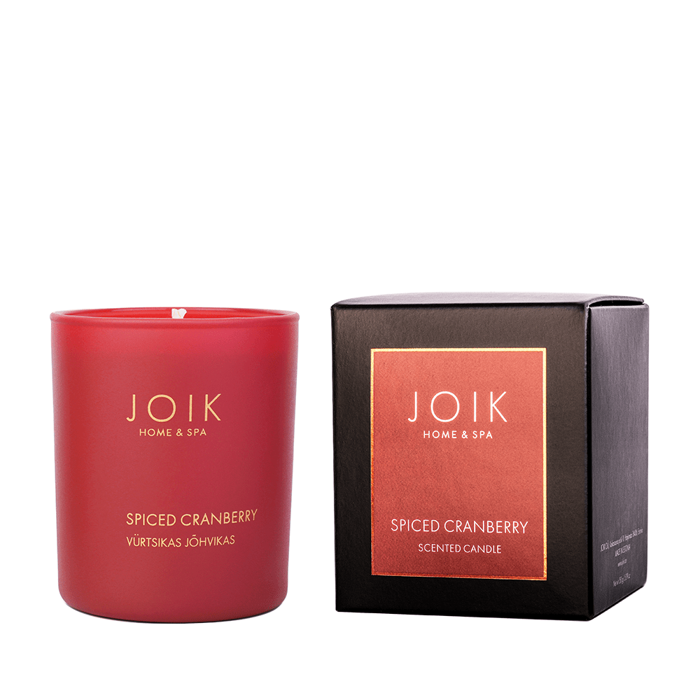 Scented Candle | Spiced Cranberry - Joik USA