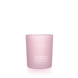 Scented Candle | Strawberries & Sparkling Wine - Joik USA