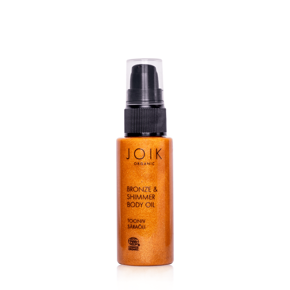 Body Oil With Golden Shimmer - Joik USA
