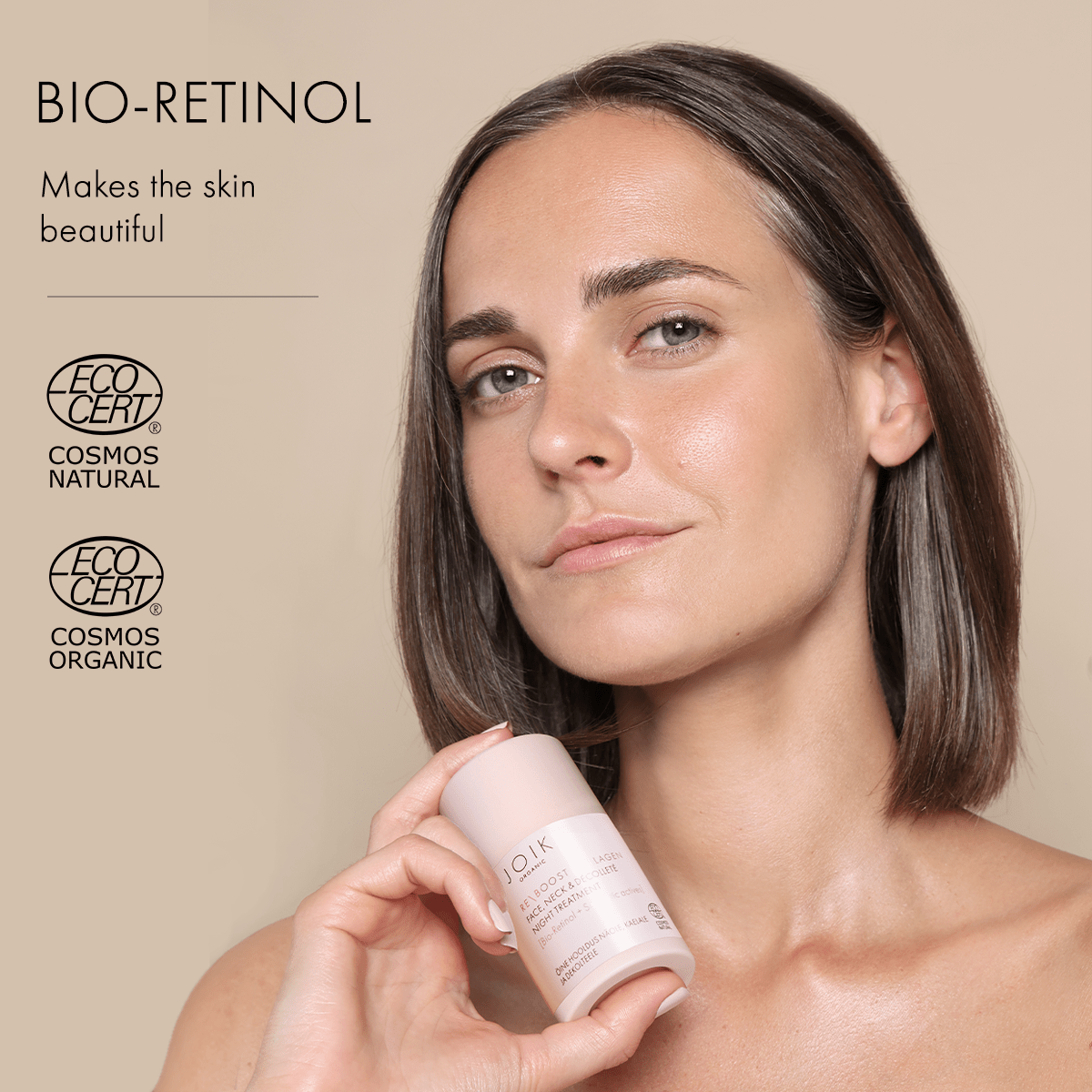 Face, Neck & Decollete Night Treatment | Reboost Collagen - Joik USA
