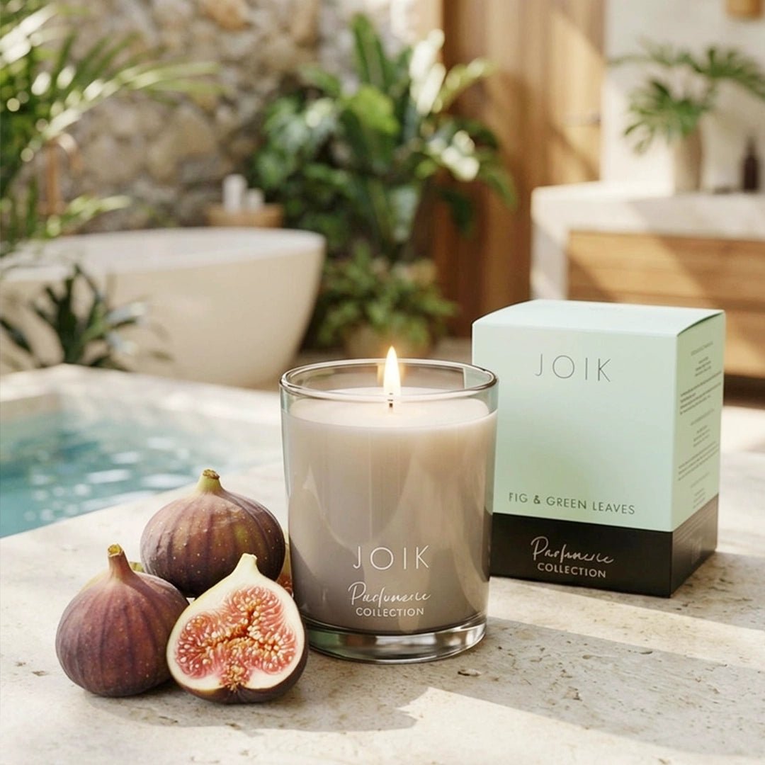 Scented Candle | Fig & Green Leaves - Joik USA