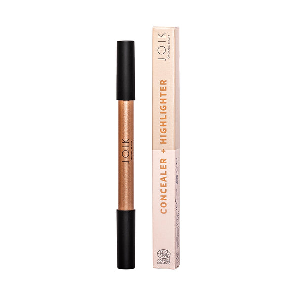 Dual-Ended Highlighter and Concealer Stick
