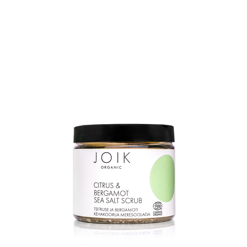 JOIK Organic Citrus & Bergamot Sea Salt Scrub