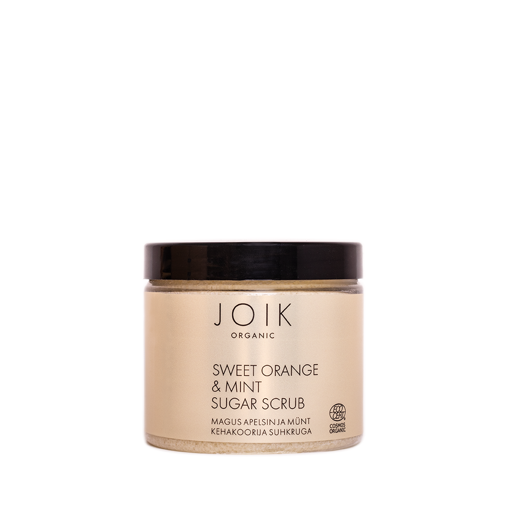JOIK Organic Sweet Orange & Mint Sugar Scrub
