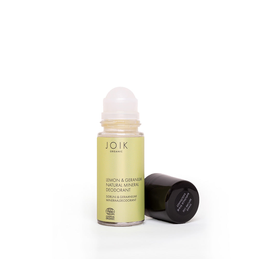 JOIK Organic Lemon & Geranium Natural Mineral Deodorant