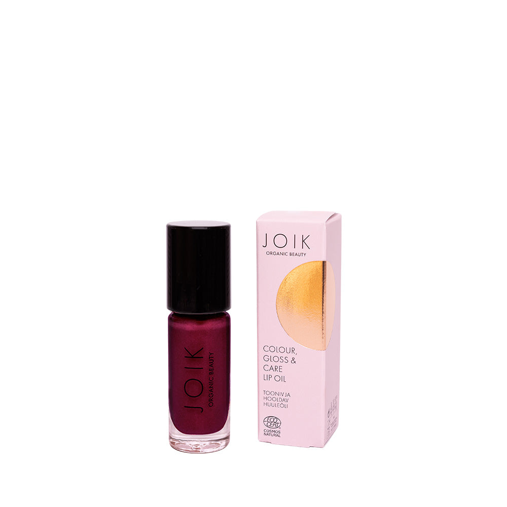 JOIK Organic Beauty Gloss & Care Lip Oil 05 Berry Beautiful