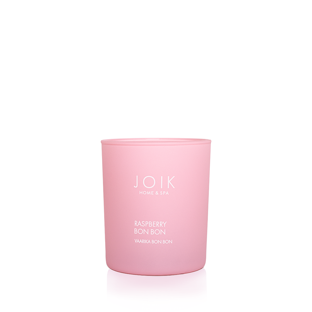 JOIK Home & Spa Scented Candle Raspberry Bon Bon
