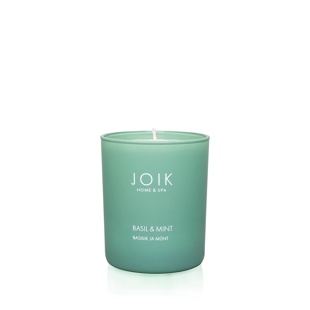 JOIK Home & Spa Scented Candle Basil & Mint