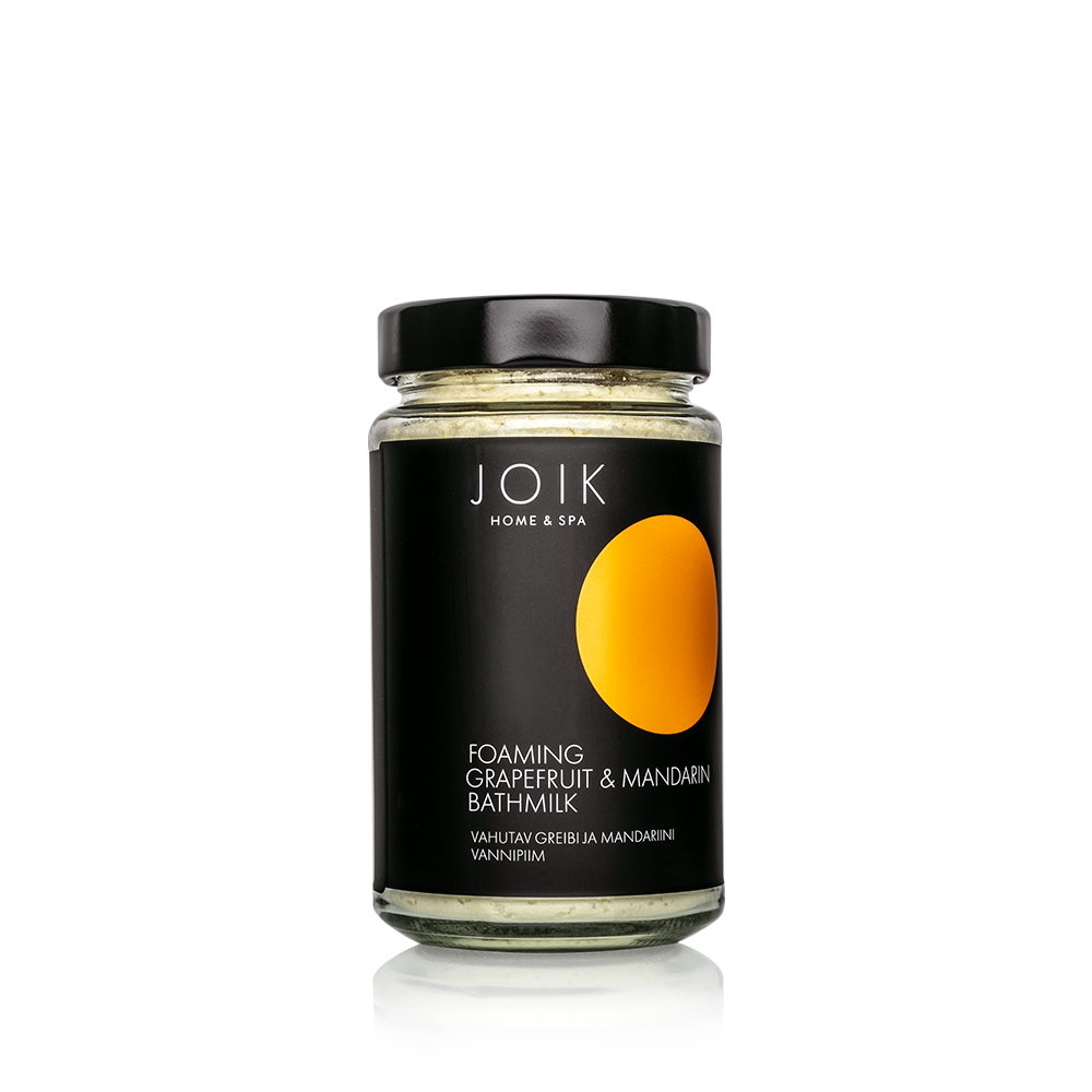 JOIK Home & Spa Foaming Grapefruit & Mandarin Bathmilk