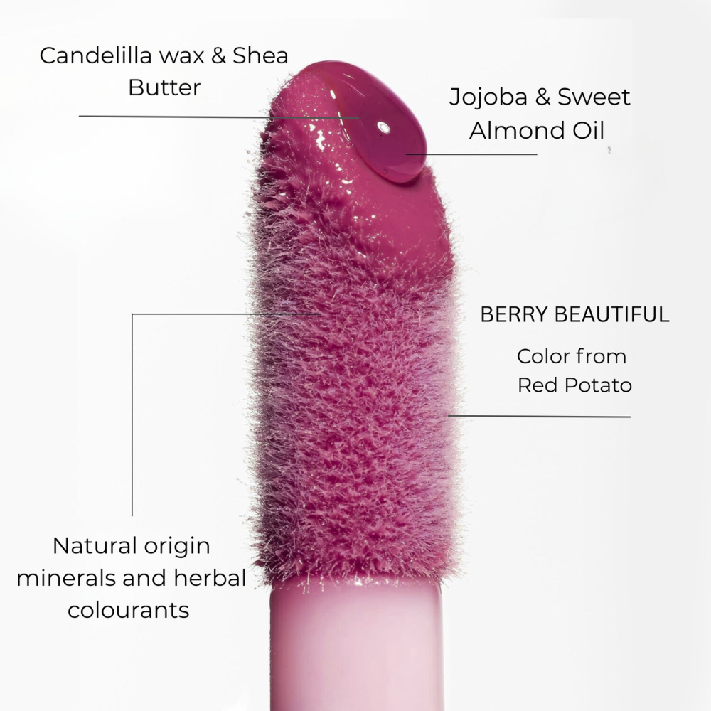Gloss & Care Lip Oil | Berry Beautiful