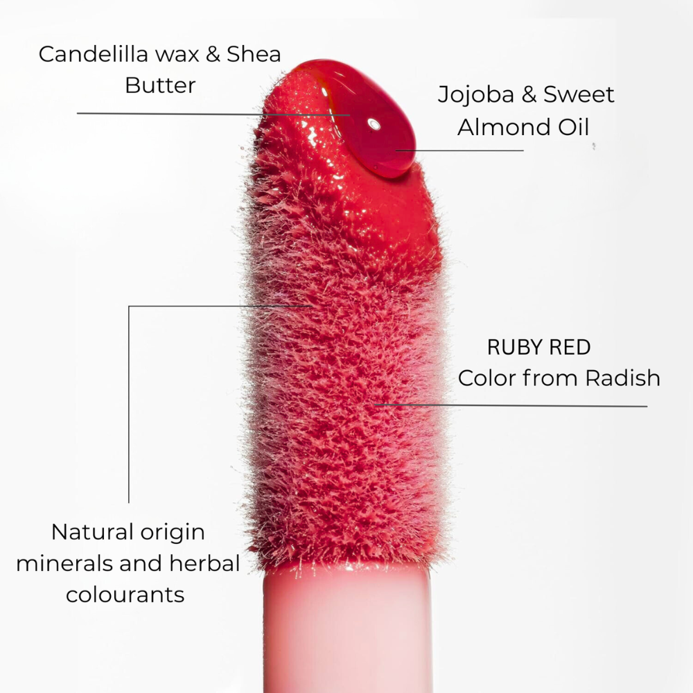 Gloss & Care Lip Oil | Ruby Red