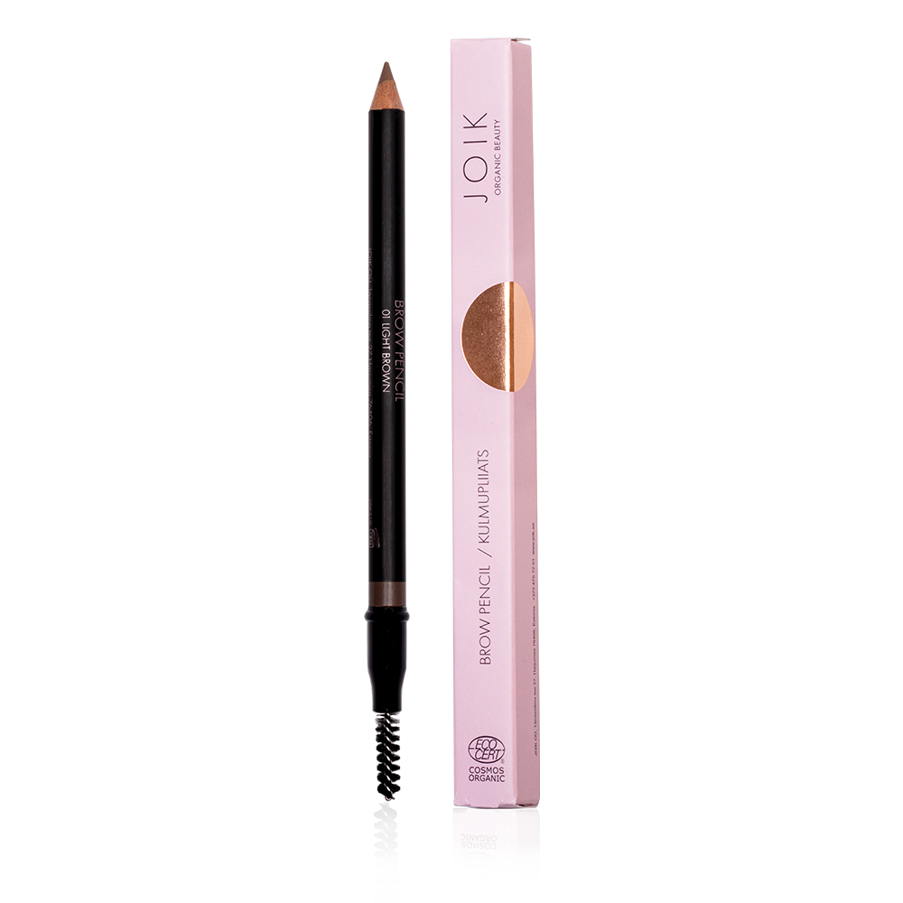 JOIK Organic Beauty Eyebrow Pencil 01 Light Brown