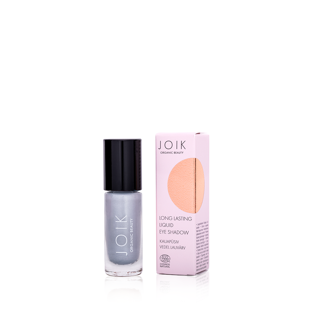 JOIK Organic Beauty Long Lasting Liquid Eye Shadow 02 Silver Grey