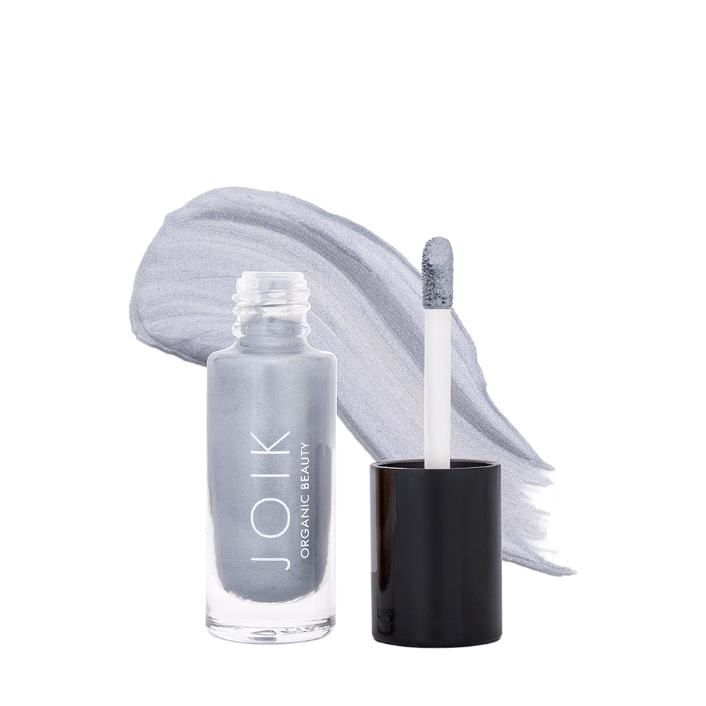 JOIK Organic Beauty Long Lasting Liquid Eye Shadow 02 Silver Grey